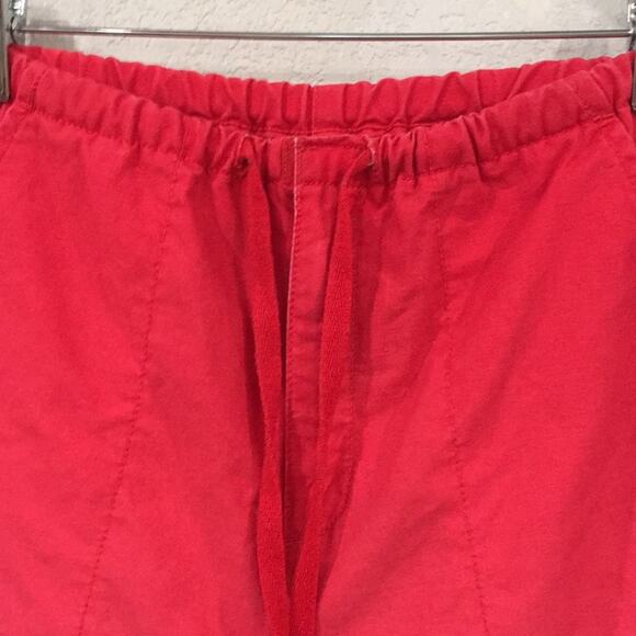 VTG Gap Girl 12 VINTAGE Ombre High Waisted Capri Pants 100% Cotton Hippie‎ Retro - Picture 2 of 13